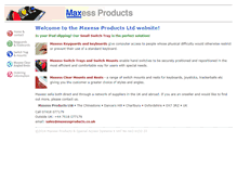 Tablet Screenshot of maxesssite.co.uk